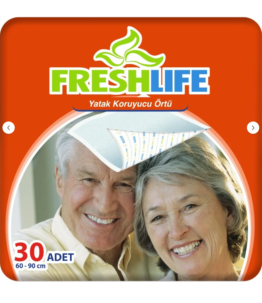 Freshlife Yatak Koruyucu Örtü 60*90cm 30'lu