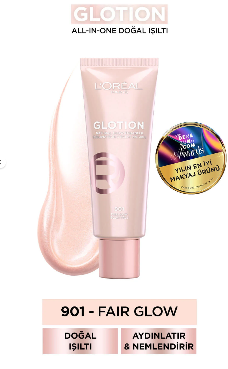 L'oréal Paris Glotion All-In-One Doğal Işıltı 901 - Fairy Glow