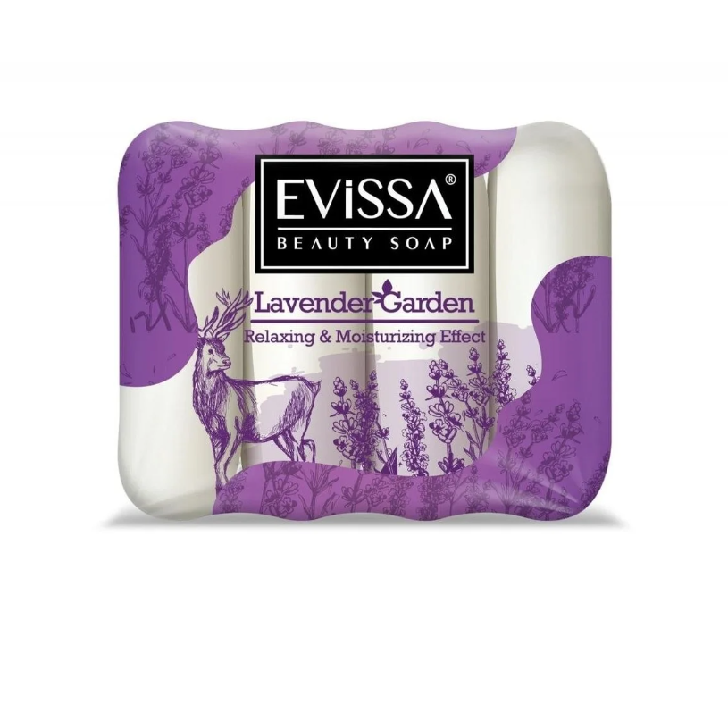 Evissa Ecopack Sabun Lavanta 4*70 Gr