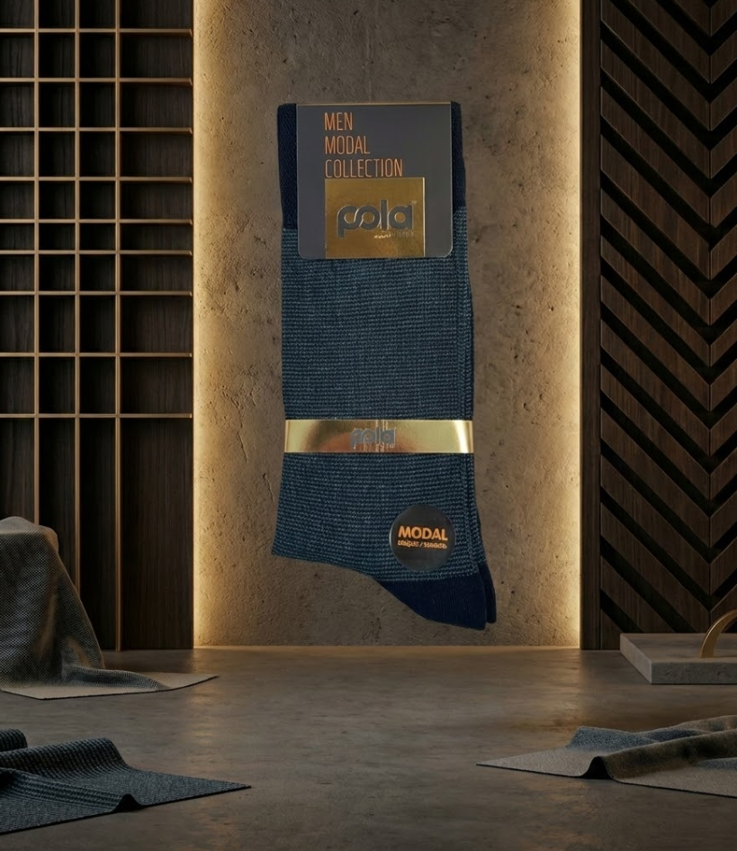 Pola Erkek Modal Kışlık Dikişsiz Çorap 40-44