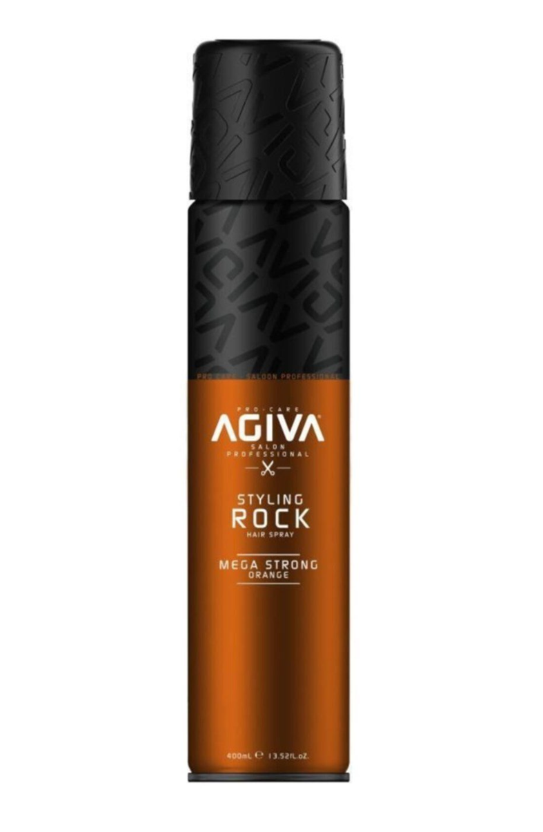 Agiva Saç Sprey Rock Strong 400 ml (Turuncu)