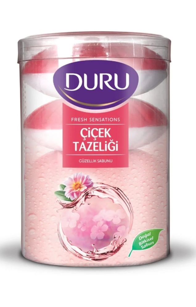 Duru Fresh Sabun Çiçek Tazeliği 4 x 100 Gr