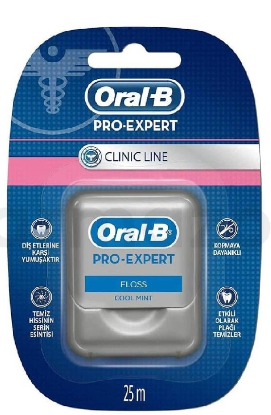 Oral-B Diş İpi Expert Clinic Hassas Diş İpi 25m