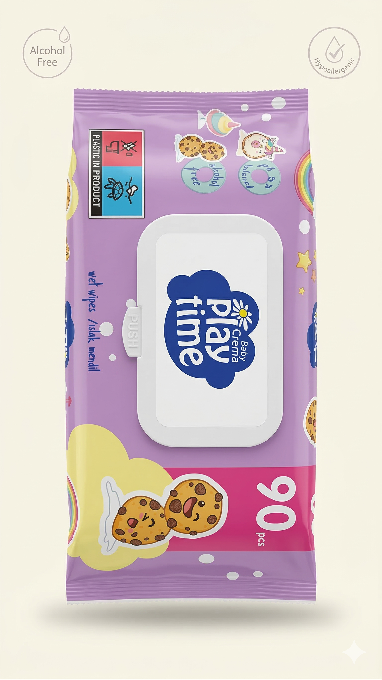 Play Time Islak Mendil 90'lı