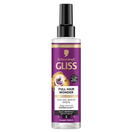 Gliss Sıvı Saç Kremi 200ml Full Hair Wonder