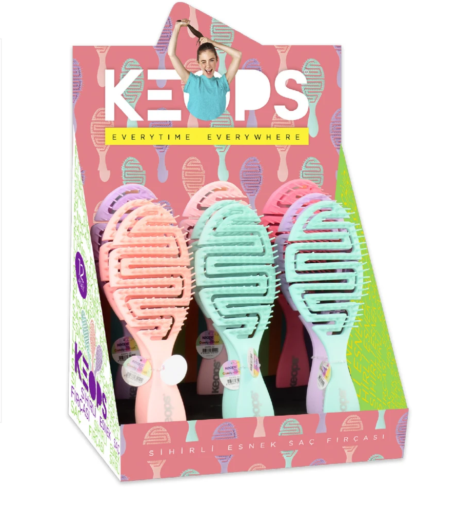 Keops Saç Fırçası Sihirli Esnek