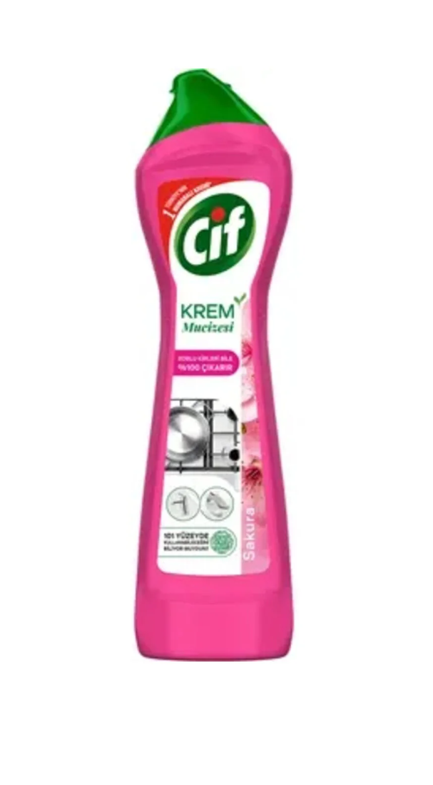 Cif Krem Sakura Yüzey 500 Ml