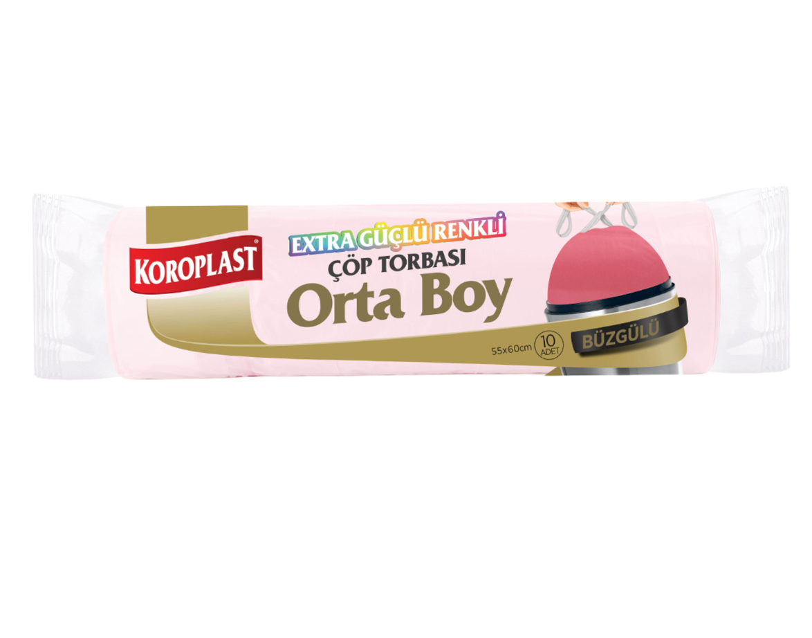 Koroplast Orta Boy Çöp Poşeti 55*60 10'lu