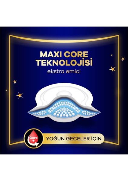 Orkid Maxi Hijyenik Ped Gece Süper Paket 16 Adet 