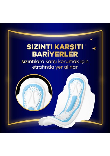 Orkid Maxi Hijyenik Ped Gece Süper Paket 16 Adet 