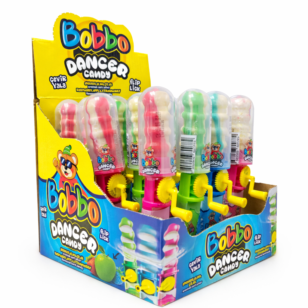 Bobbo Dancer Candy Aromalı Sert Şeker 16lı