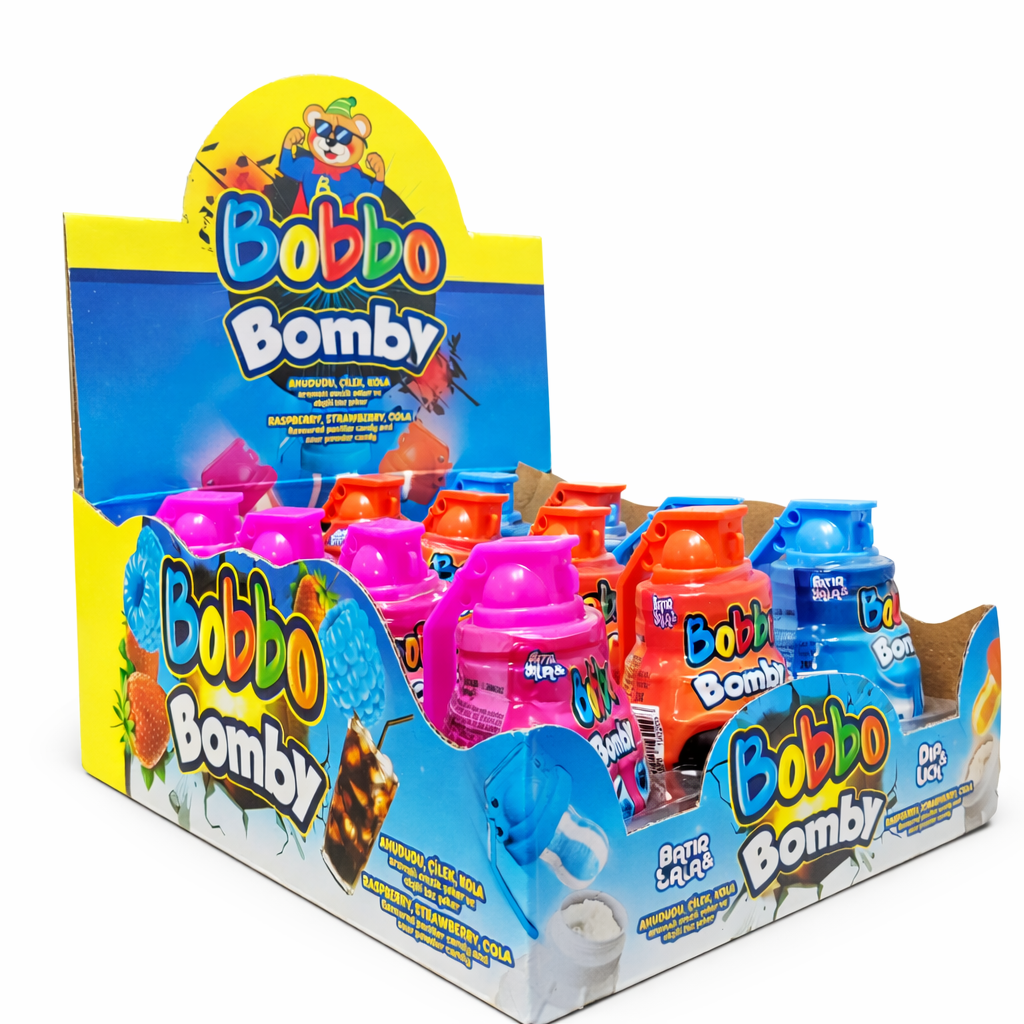 Bobbo Bomby Aromalı Emzik Şeker 12'li