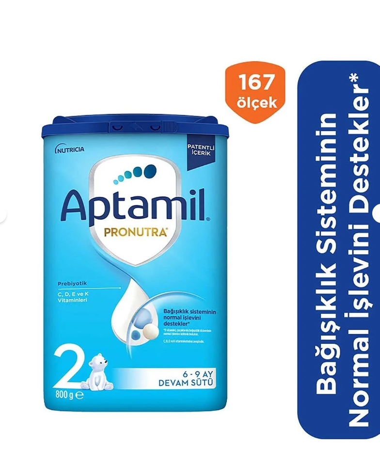 Aptamil Devam Sütü No:2 800gr 6-9 Ay
