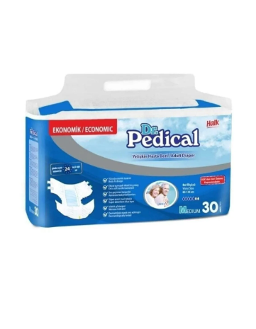 Dr. Pedical Dr Pedical Hasta Altı Bezi Belbantlı Medium 30'lu Paket