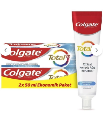 Colgate Diş Macunu Total Active Protection 50+50ml