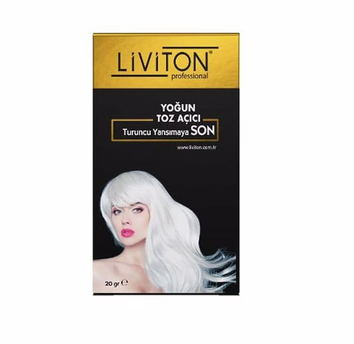 Liviton Professional Tek Kullanımlık Yoğun Toz Saç Açıcı