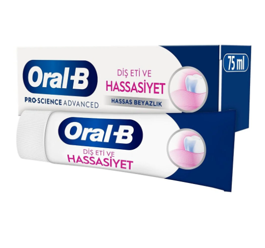 Oral-B Professional Diş Macunu Hassasiyet ve Rahatlama Hassas Beyazlık 75 ml