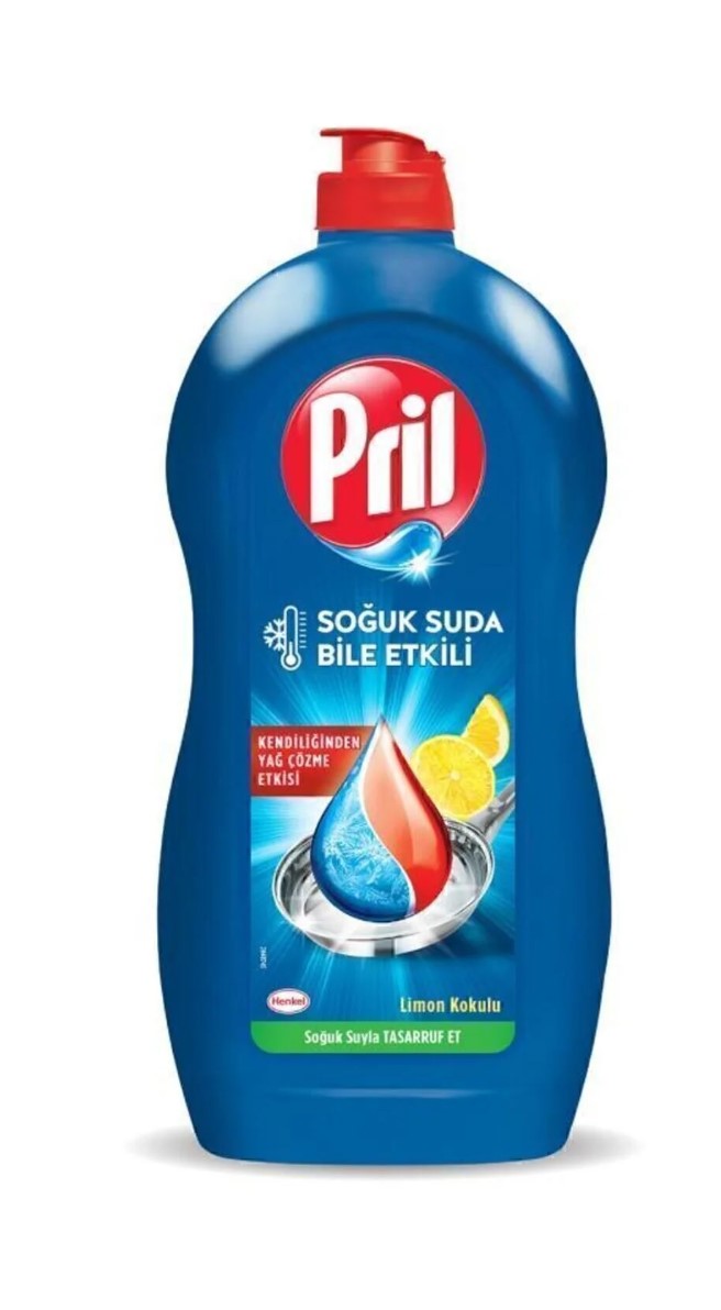 Pril Ultra Güç Sıvı Bulaşık Deterjanı Limon Kokulu 1350 g Hijyen Soğuk Suda Etkili