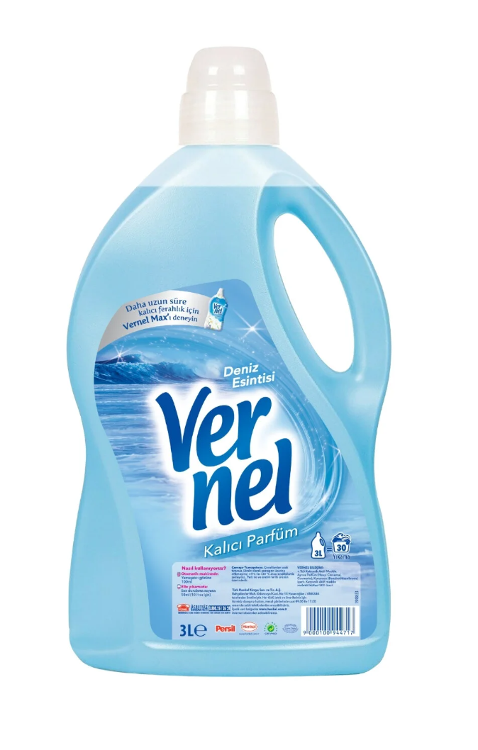 Vernel Yumuşatıcı Deniz Esintisi 3 Litre