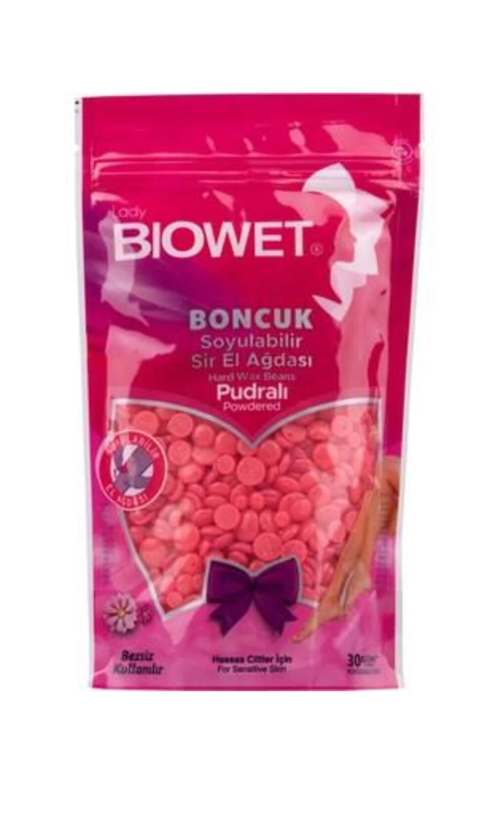 Biowet Pudralı Boncuk Soyulabilir Sir Ağda