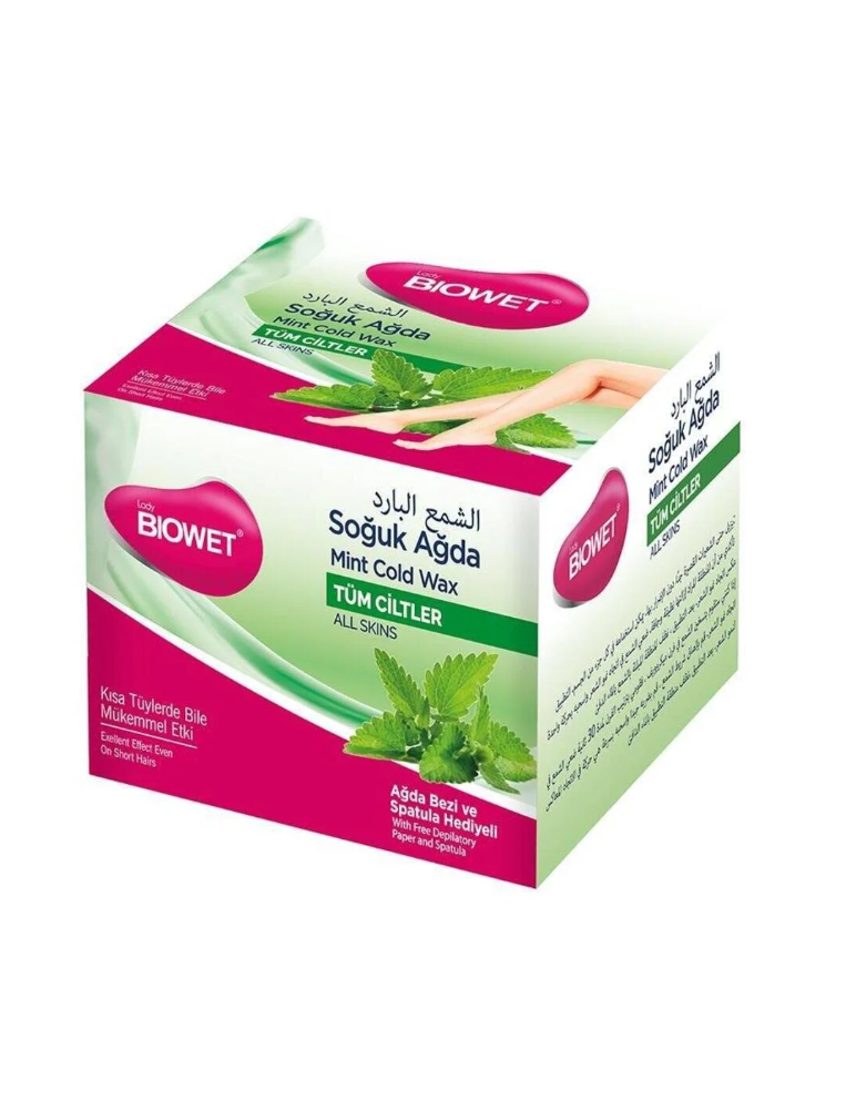 Biowet Soğuk Ağda Nane Kokulu Tüm Ciltler İçin 350 g