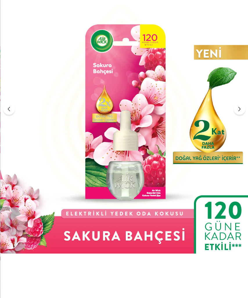 Air Wick Elektrikli Oda Kokusu Yedek Şişe Sakura Bahçesi