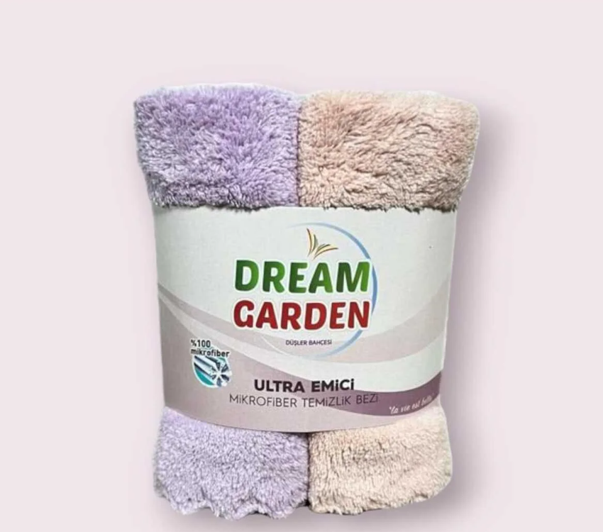 Dream Garden Mikrofiber Temizlik Bezi 2 Li