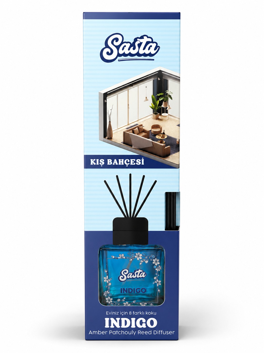 Sasta Bambu Ortam Kokusu Kış Bahçesi 100ml