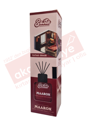 Sasta Bambu Ortam Koku Yatak Odası Maaron 100ml