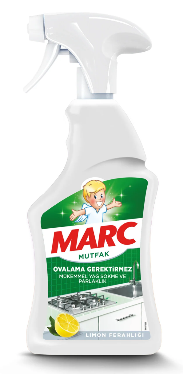 Marc Mutfak Yüzey Temizleyici, Yağ Ve Kir Çözücü Sprey 750 ml