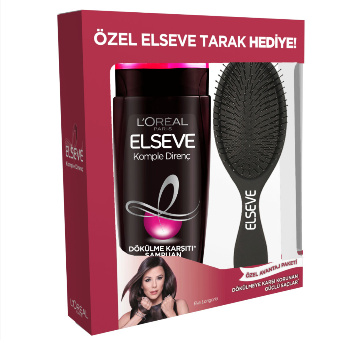 Elseve Komple Direnç Dökülme 300 Ml Tarak Hediyeli