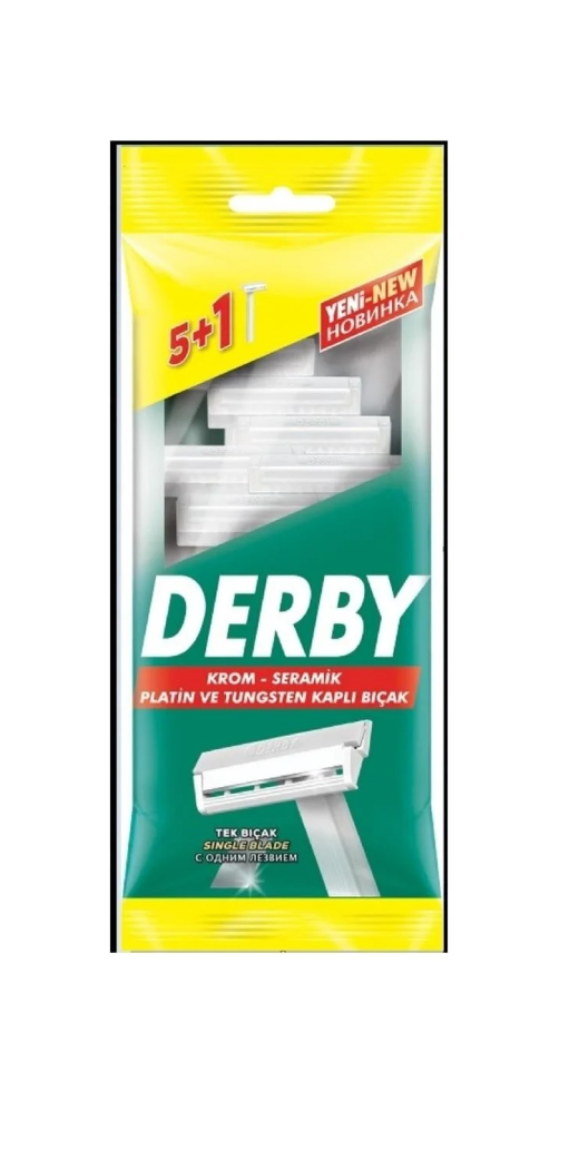Derby Tıraş Bıçağı Tek Bıçak 5+1 Poşet 4.0 4 Değerlendirme