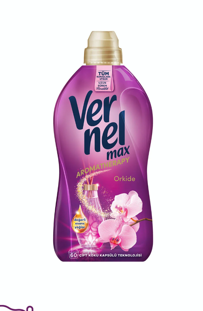 Vernel Max Konsantre Çamaşır Yumuşatıcısı 1440ml (60 YIKAMA) Orkide