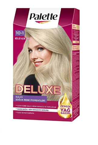 Palette Deluxe Saç Boyası 10-1 Küllü Açık Sarı