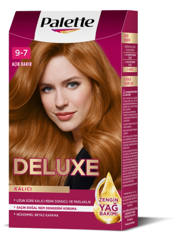 Palette Deluxe Saç Boyası 9-7 Açık Bakır