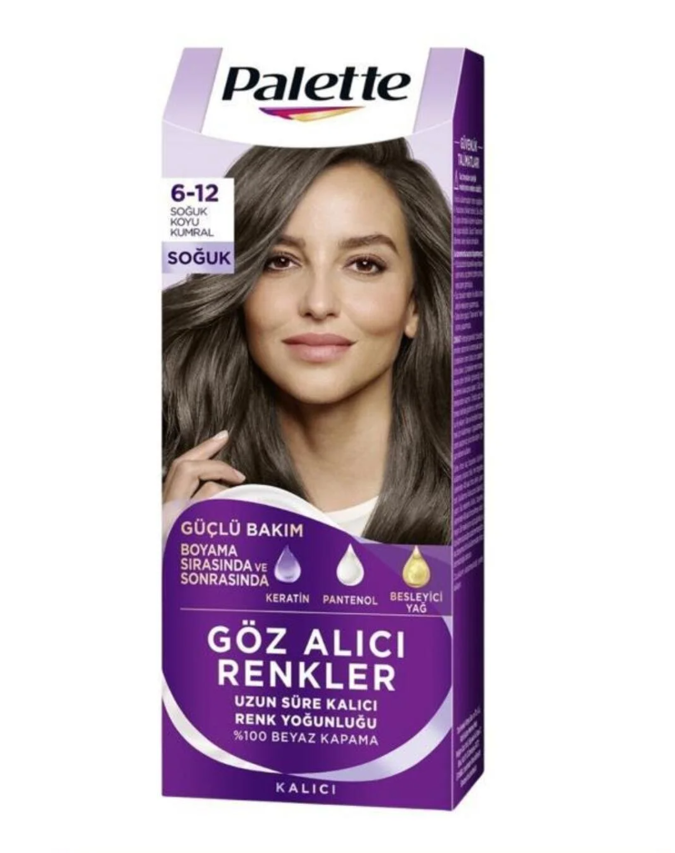 Palette ICC 6-12 Soğuk Koyu Kumral 50 Ml