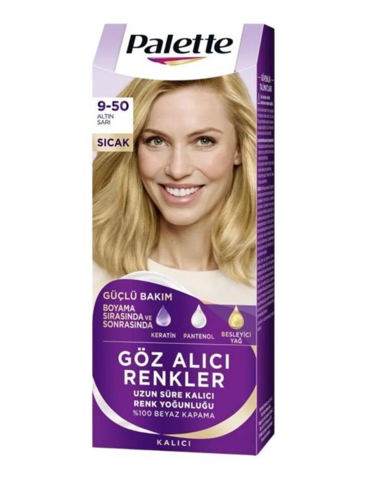 Palette ICC 9-50 Altın Sarı 50 ML