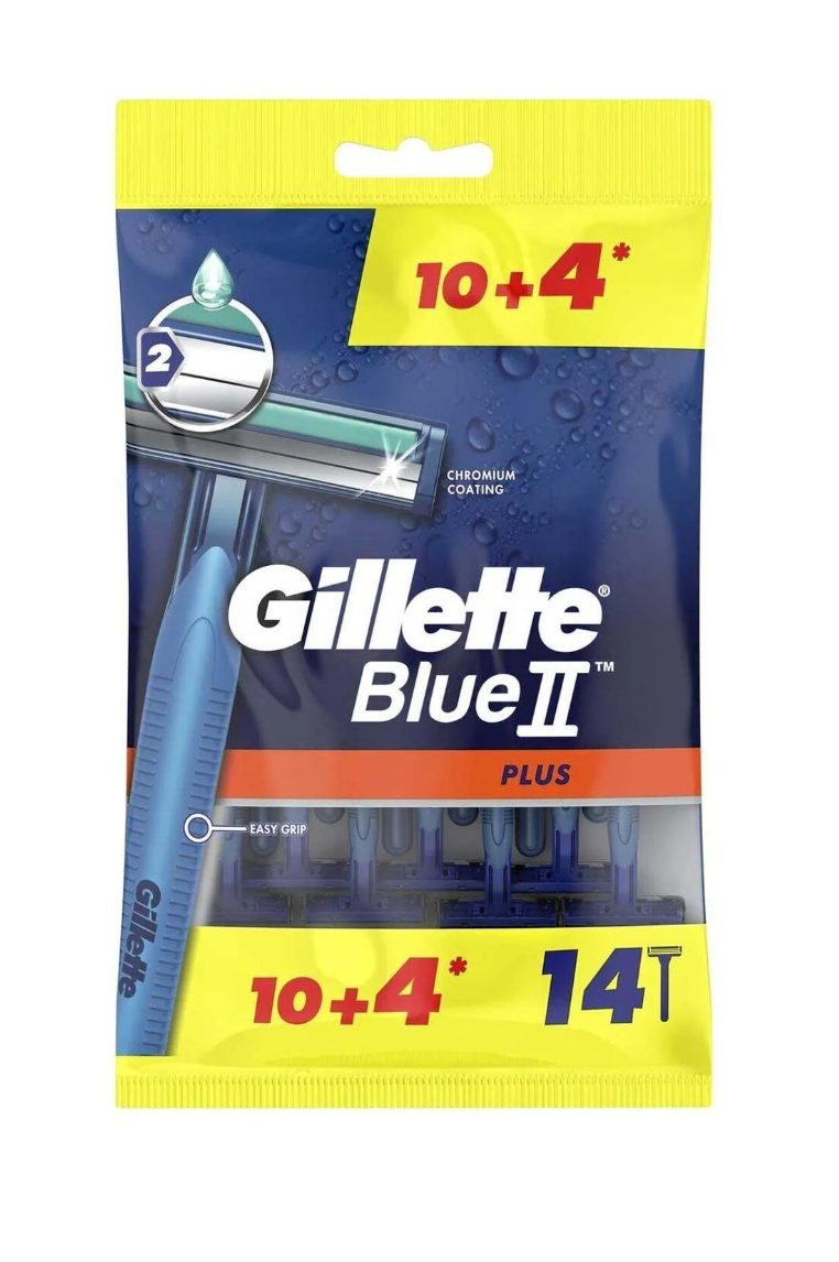 Gillette Blue2 Plus Kullan At Traş Bıçağı 10 4 Lü