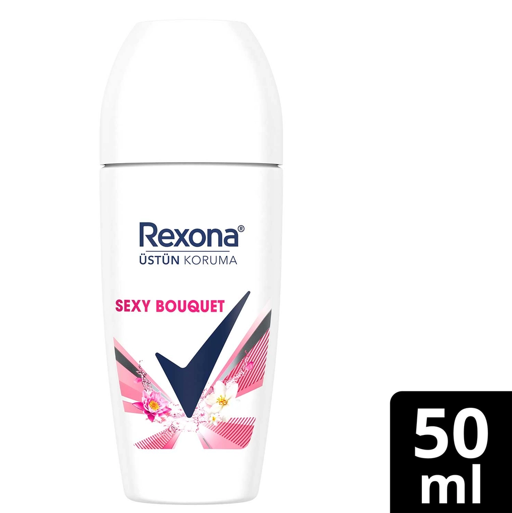 Rexona Roll On Deodorant Sexy Bouquet 72 Saat Kesintisiz Koruma 50 ml