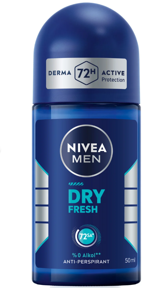 Nıvea Erkek Roll-on dry Fresh 50 ML
