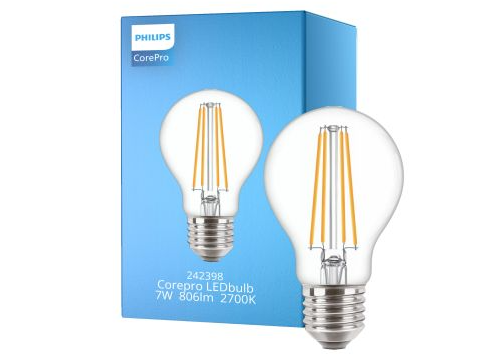 Philips CorePro Led 7-60W E27 (Kalın Duy) A60