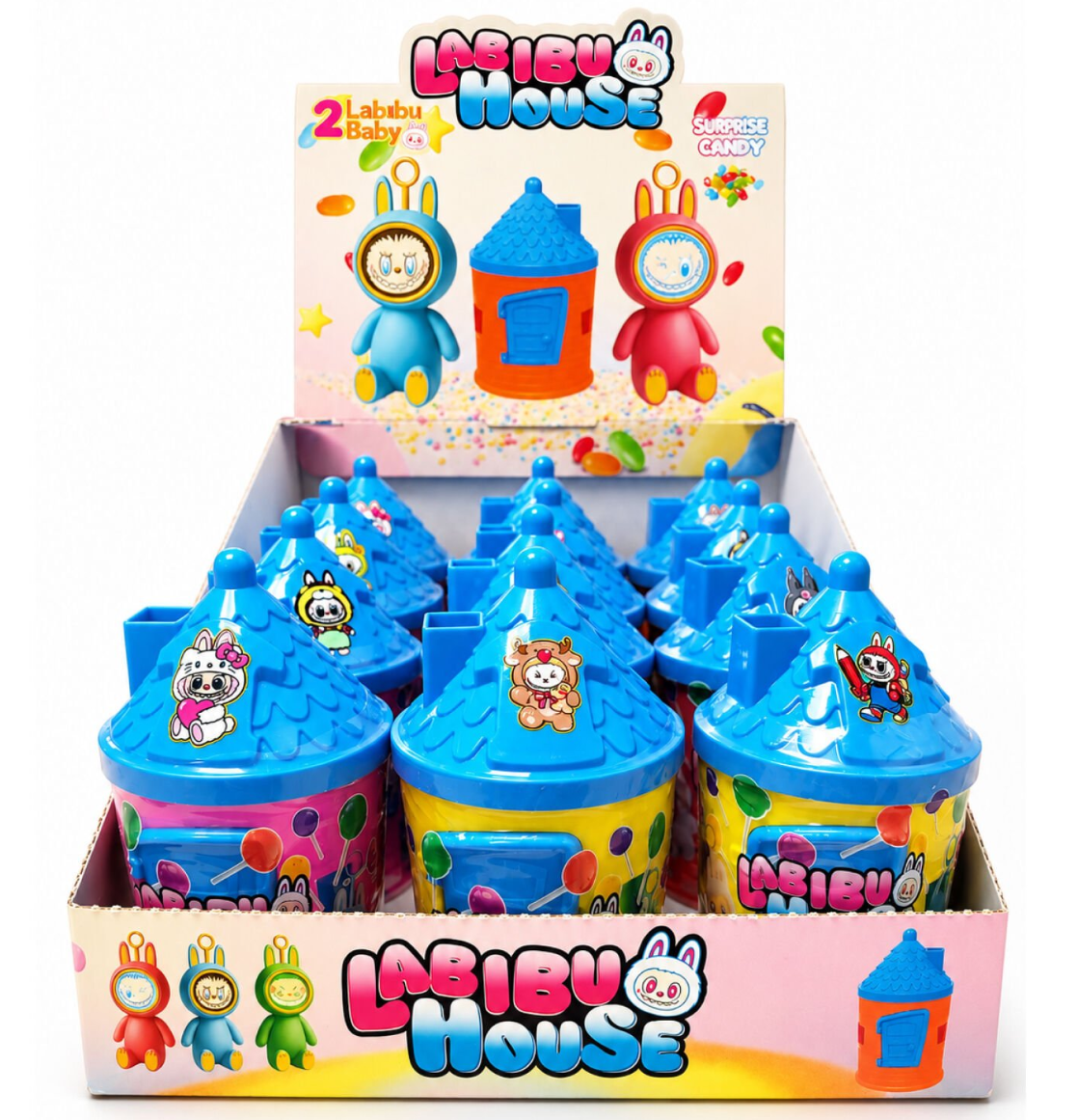 Bobbo Labibu House 12'li Ekşili Lolipop