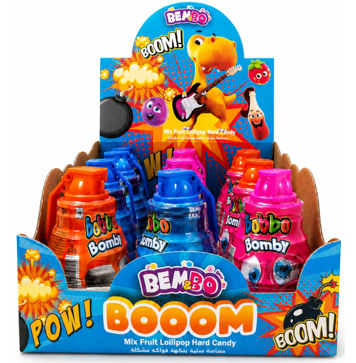 Bobbo Bembo Aromalı Lolipop 12'li