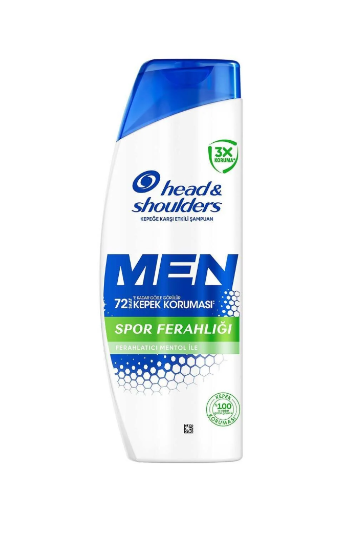 Head & Shoulders Men Spor Ferahlığı Ferahlatıcı Mentol Kepeğe Karşı Etkili Şampuan 330m