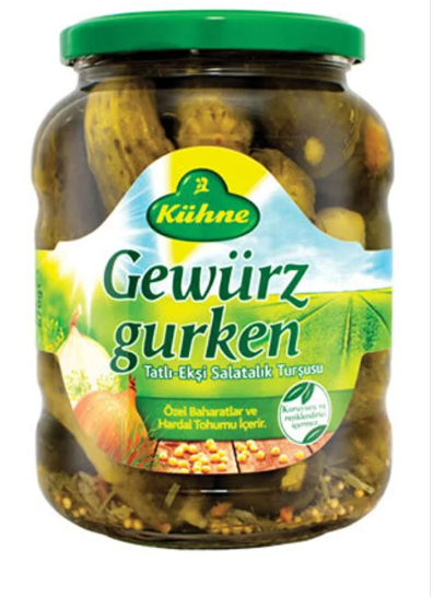 Kühne Salatalık Turşusu 670gr
