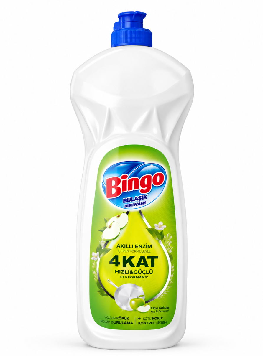 Bingo Bulaşık Deterjanı Elma 650 Ml
