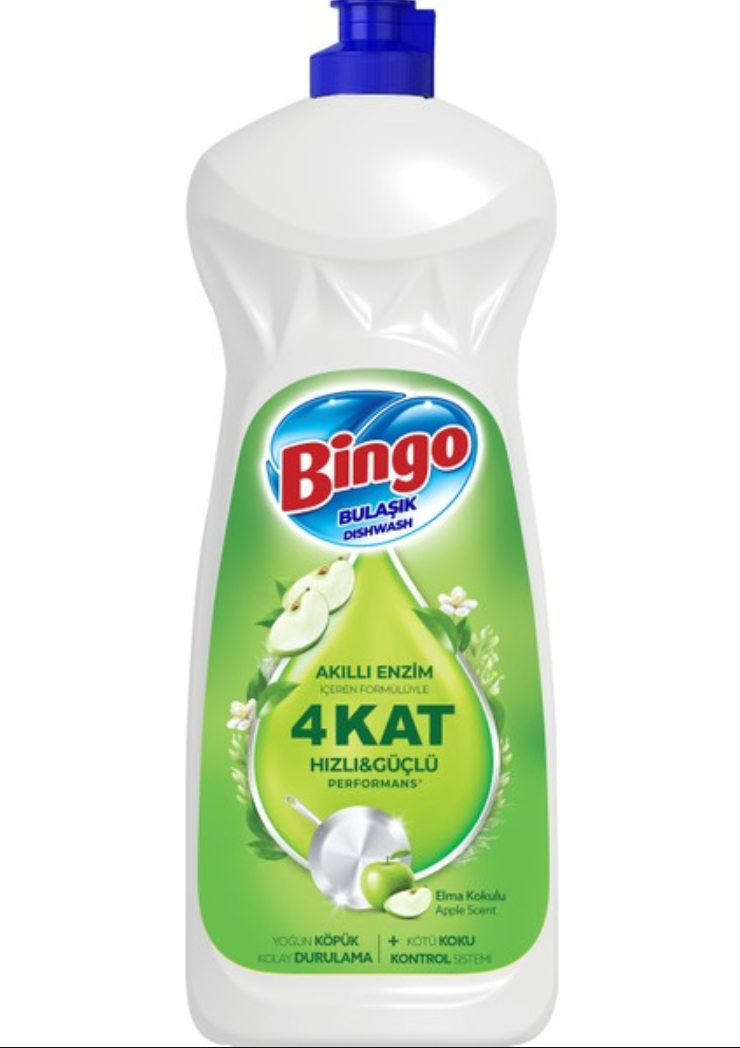 Bingo Bulaşık Deterjanı Elma 1500 Ml