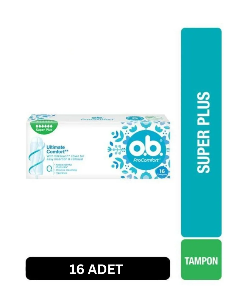 O.B Pro Comfort Super Plus Tampon Normal 16'lı