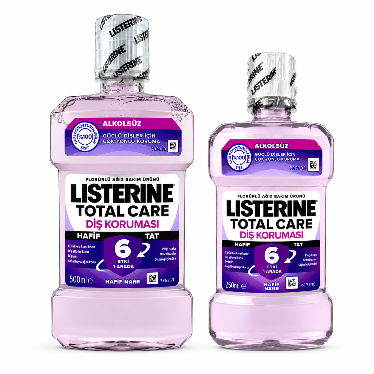 Listerine Total Care Alkolsüz 500+250 Ml