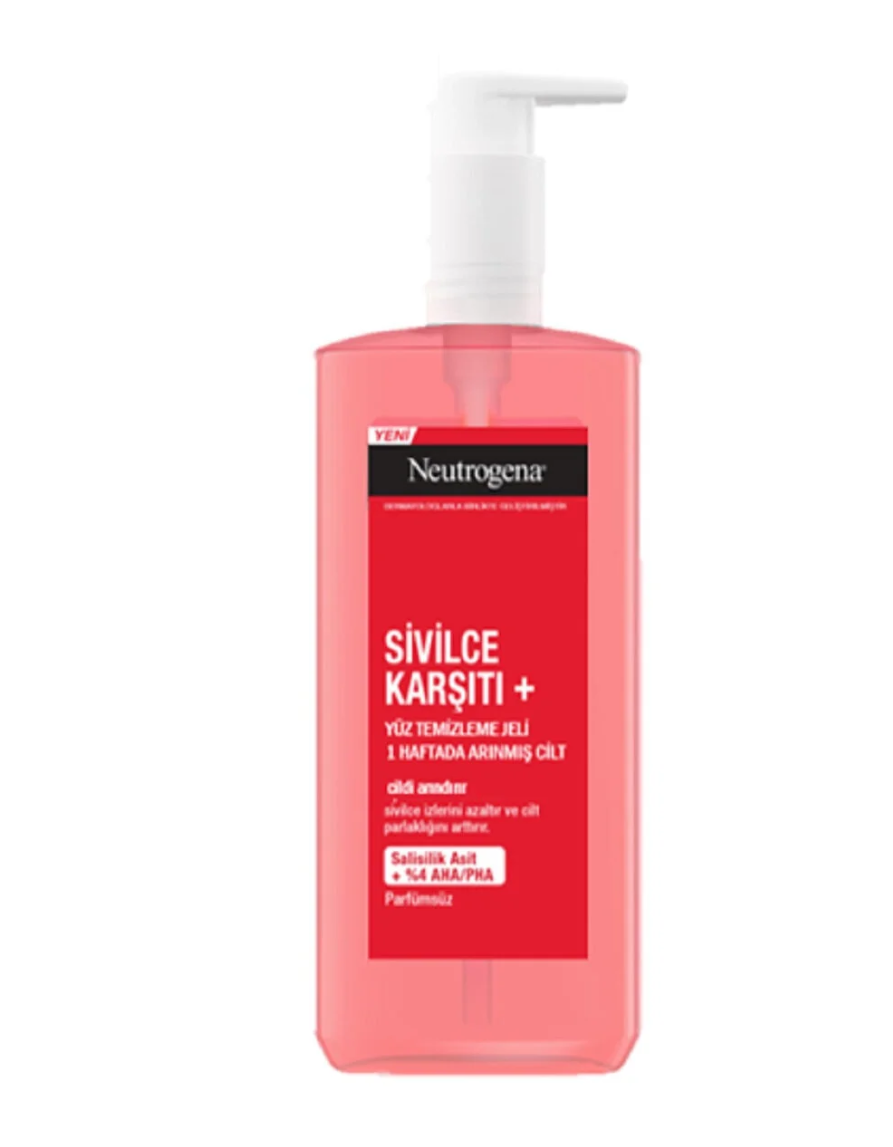 Neutrogena Sivilce Karşıtı Temizleme Jeli 200 ml
